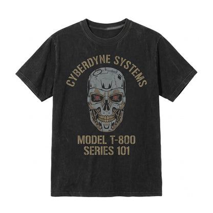 Retro Sci-Fi Robot 80s Vintage Movie Graphic Unisex TShirt