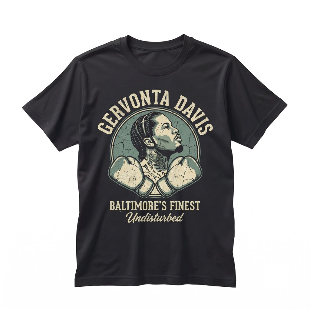 Gervonta Davis Retro Boxing Champion Graphic Merchandise, FighterVintage Gervonta Davis Professional Boxer Graphic Apparel Retro