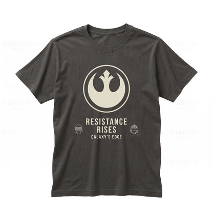 Vintage Rise of the Resistance Kylo Ren Theme Park Graphic Apparel Unisex TShirt