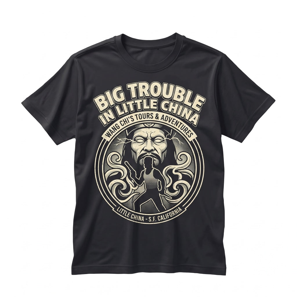 Classic Cult Movie Martial Arts Action Oriental Mystic Chinatown Unisex TShirt