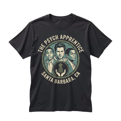 Psych Television Comedy Detective Duo Shawn Gus Retro 2000s Pop Culture Graphic Cotton Unisex TShirt