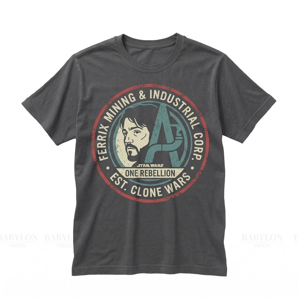 Vintage Cassian Rebel Sci-Fi Series Graphic Merch Mon Mothma Fan Apparel Unisex TShirt