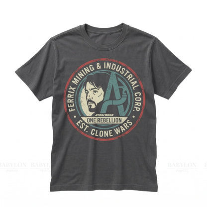 Vintage Cassian Rebel Sci-Fi Series Graphic Merch Mon Mothma Fan Apparel Unisex TShirt