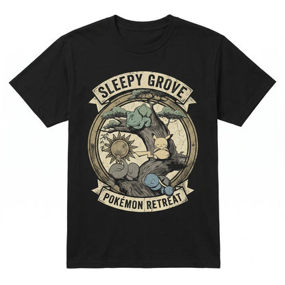 Retro Starter Monsters Cute Japanese Anime Graphic Vintage Y2K Sleeveless Streetwear Unisex TShirt