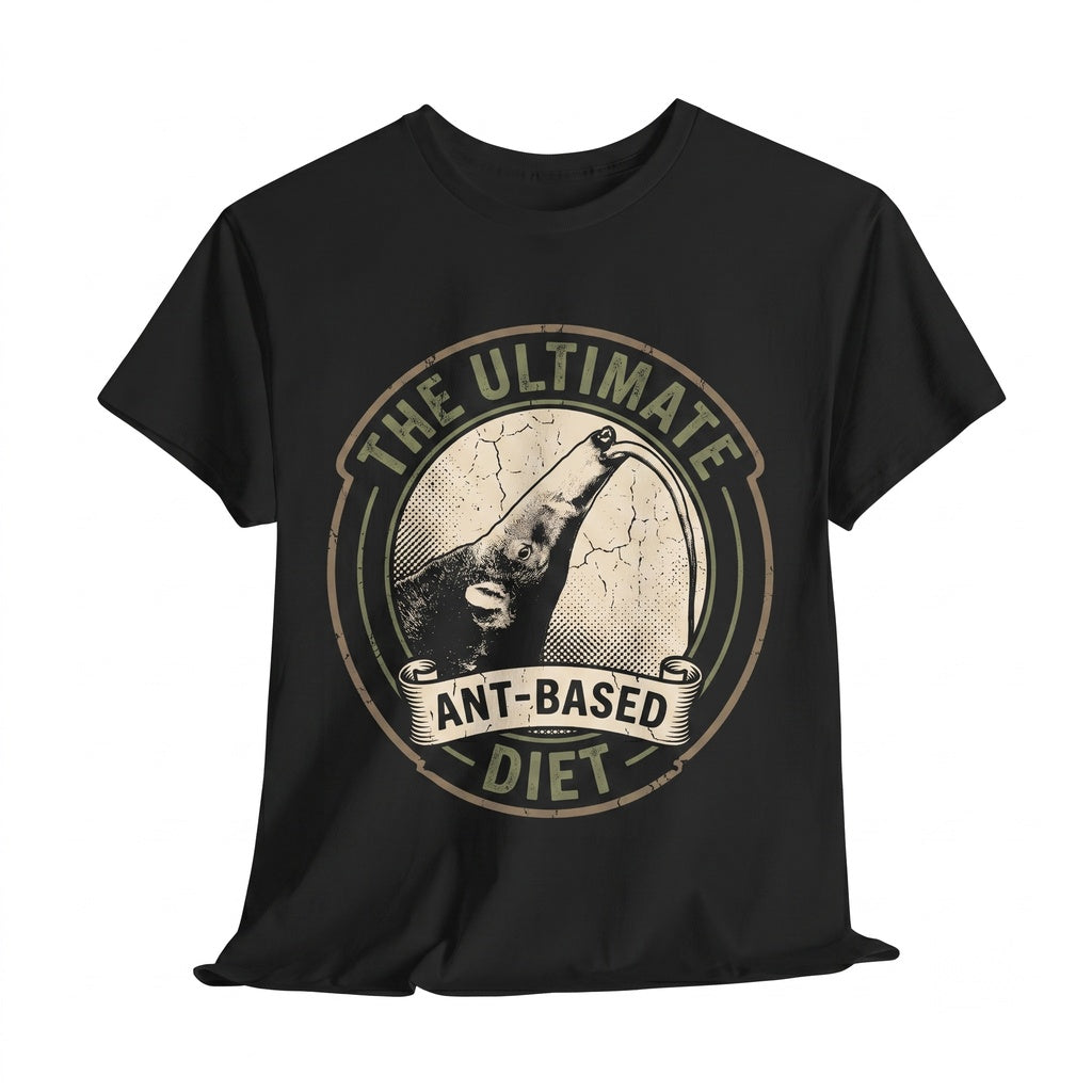 Funny Anteater Ant-Based Diet Wildlife Animal Graphic Short Sleeve Unisex TShirt