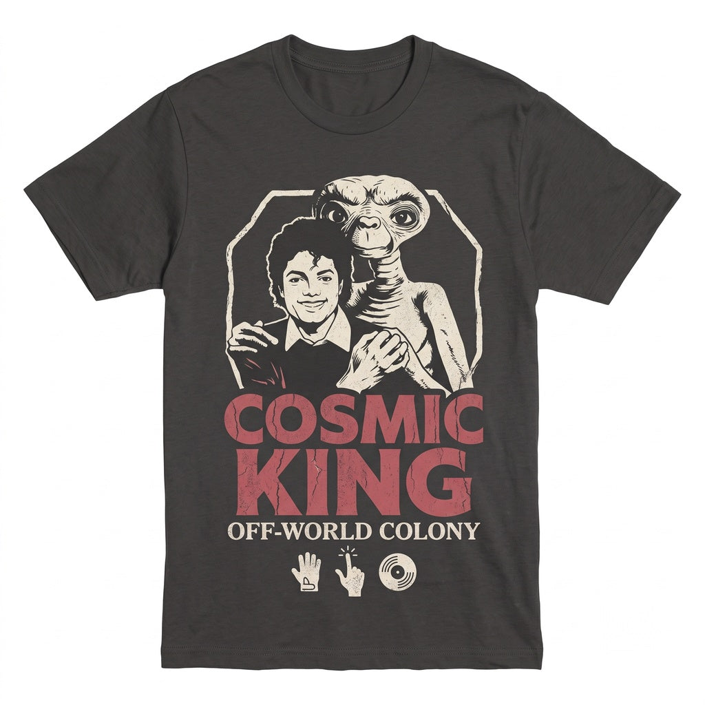 Classic Sci-Fi Movie Character Graphic Casual Cotton Apparel Unisex TShirt