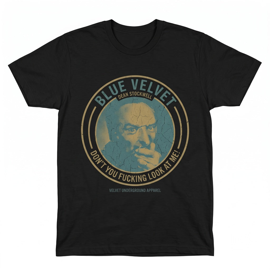 Blue Velvet Cult Movie Graphic Print Vintage Retro Film Classic Cotton Unisex TShirt
