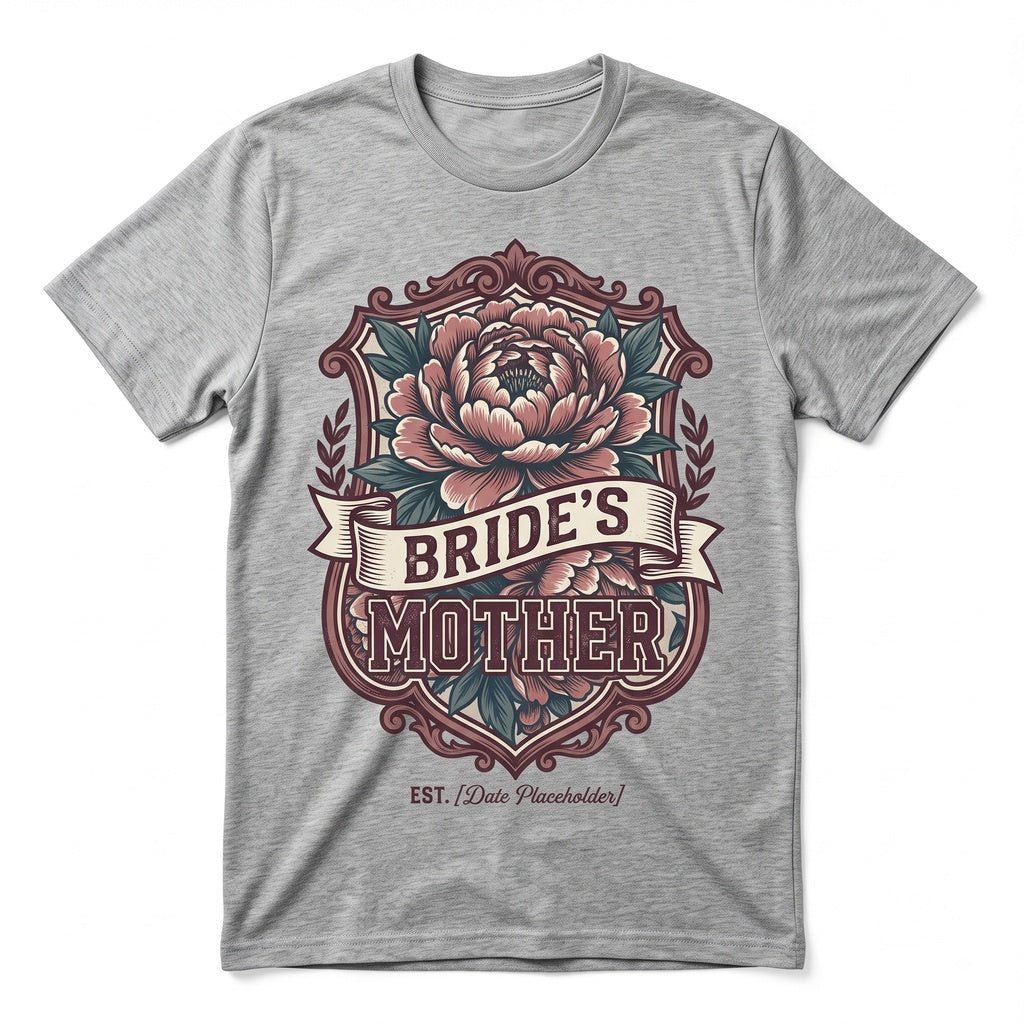 Mother of the Bride Groom Wedding Party Gift Mama Unisex TShirt