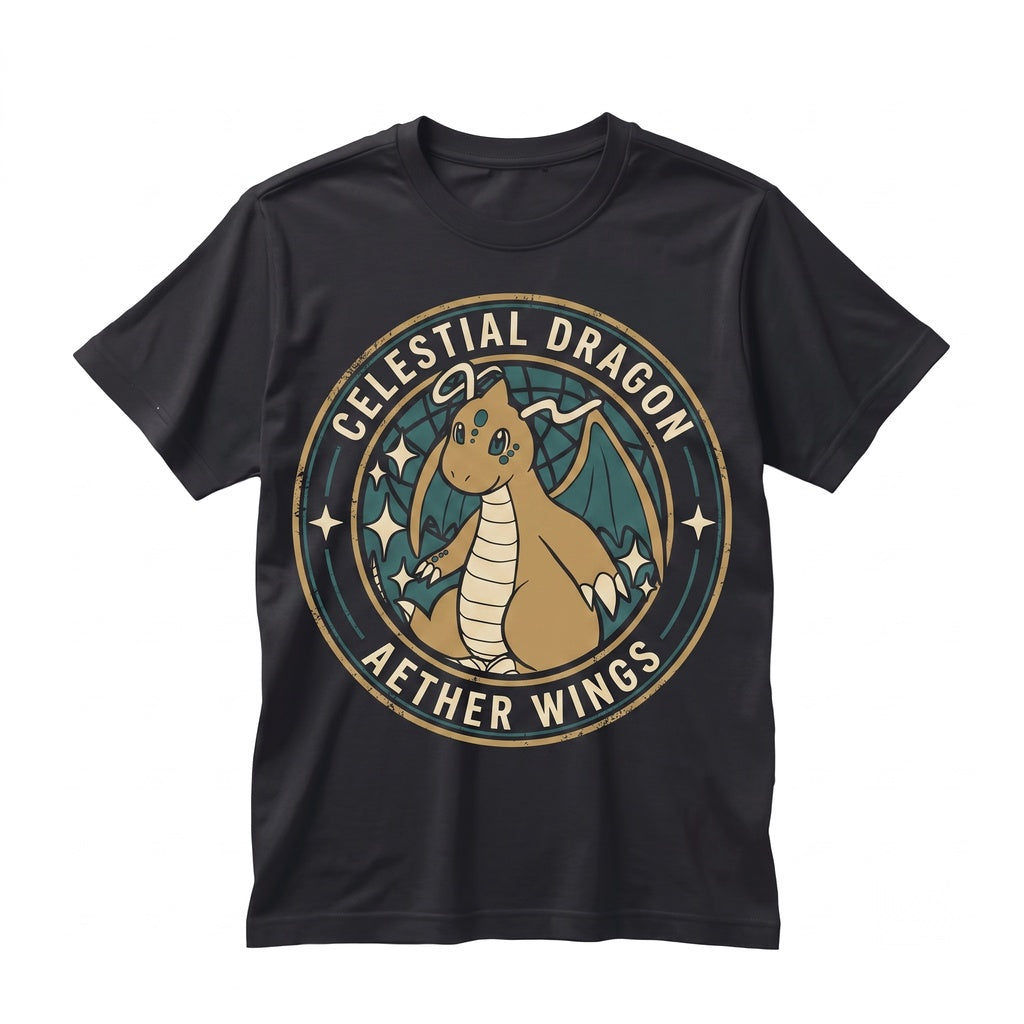 Dragonite Cute Vintage Wash Sleeveless Anime Graphic Retro Gamer Streetwear Unisex TShirt