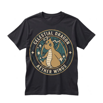 Dragonite Cute Vintage Wash Sleeveless Anime Graphic Retro Gamer Streetwear Unisex TShirt