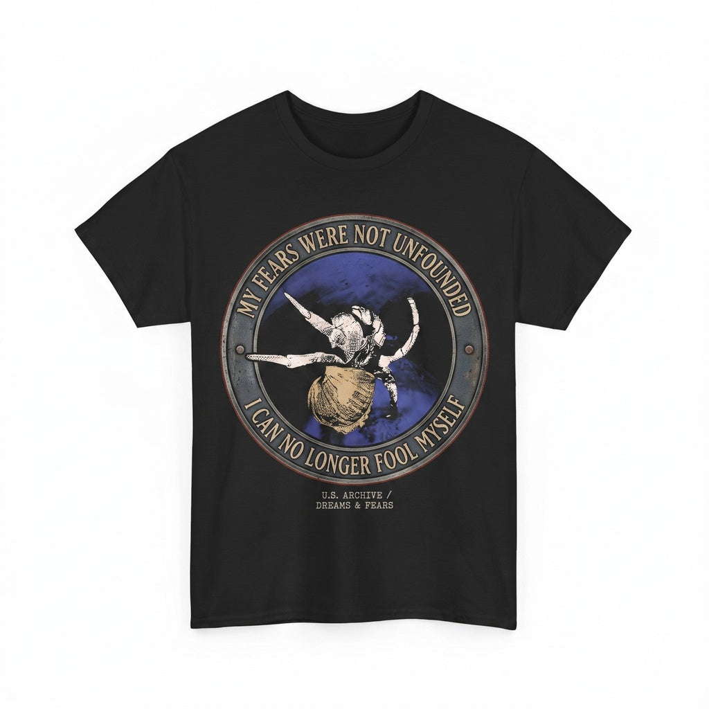 My Fears Were Not Unfounded Vintage Japanese Crab Retro Graphic Art Unisex TShirt