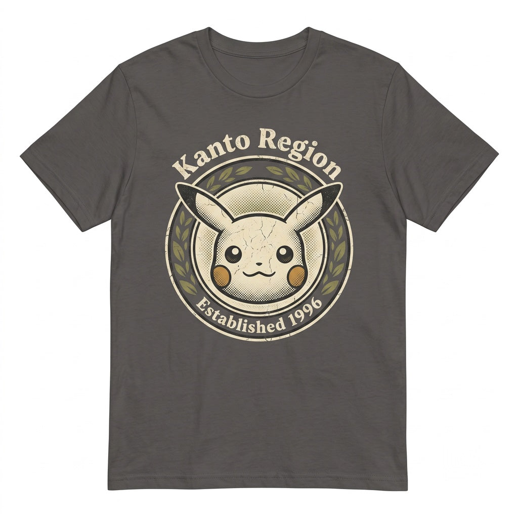 Cute Pocket Monster Faces Graphic Anime Creatures Birthday Matching Family Group Gamer Gift Unisex TShirt