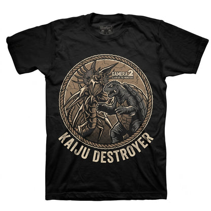 Vintage Giant Flying Turtle Kaiju Monster Japanese Sci-Fi Graphic Cotton Unisex TShirt
