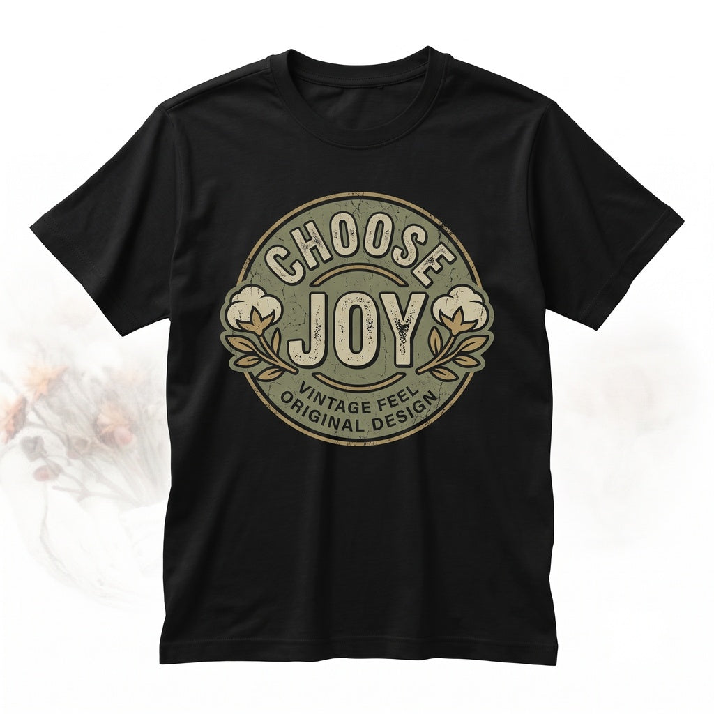 Choose Joy Christian Inspirational Graphic Apparel Unisex TShirt