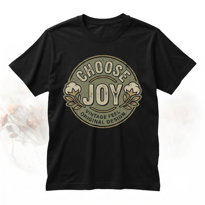 Choose Joy Christian Inspirational Graphic Apparel Unisex TShirt