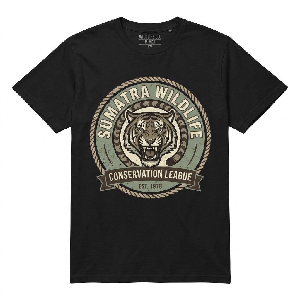 Japanese Tiger Fighting Vintage Tattoo Art Graphic Animal Lover Gift Unisex TShirt