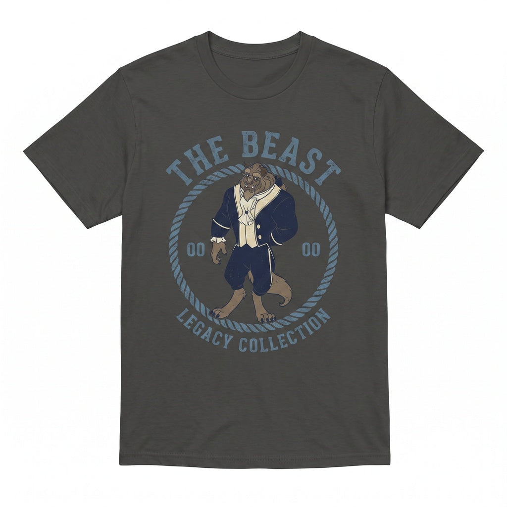Personalized The Beast Button Down Baseball Jersey Fairy Tale Magic Theme Park Couple Matching Vacation Outfit Unisex TShirt