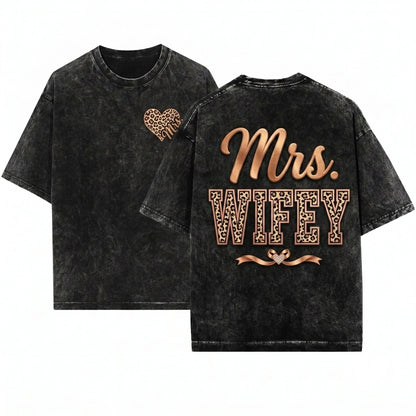 Leopard Varsity Custom Teacher Name Personalized Back To School Gift Unisex Wash T-Shirt