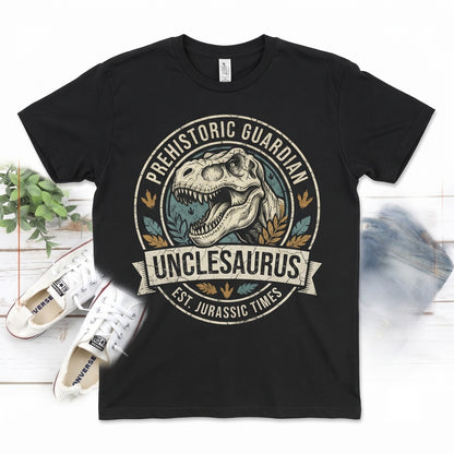 Funny Dinosaur Uncle Gift Novelty Jurassic Graphic Unisex TShirt
