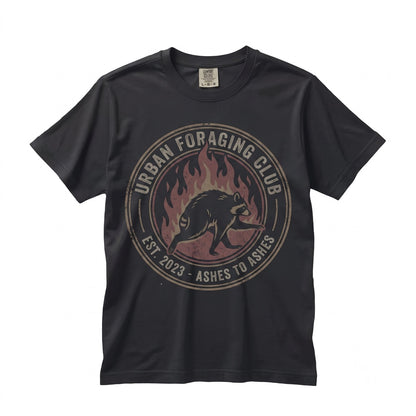 Jimothy Raccoon Pink Flame Graphic Viral Seattle Animal Top Unisex TShirt