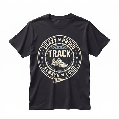 Track Mom Shirt Game Day Vibes Runner Mama Tee Unisex TShirt