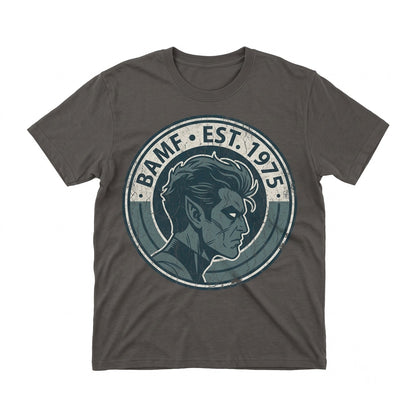 Vintage Kurt Wagner Teleporting Mutant Comic Book Graphic Apparel, Retro Superhero Unisex TShirt