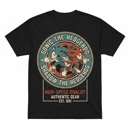 Heroes Graphic Retro Distressed Cotton Top Unisex TShirt