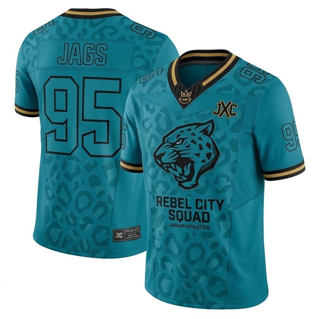 Unisex Football Fan Jersey – Lightweight Breathable Stitched Mesh Game Day Athletic Shirt