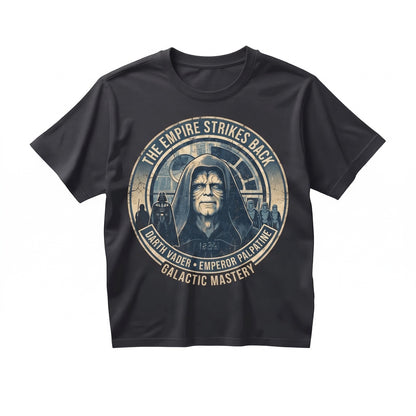 Oversized Empire Strikes Back Top Darth Vader Emperor Palpatine Retro Dark Side Sith Apparel Unisex TShirt