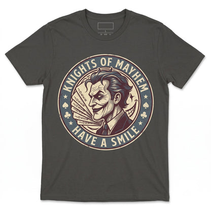 Joker Villain Movie Clown Comic Dark Graphic Unisex TShirt