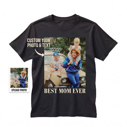 Best Mom Ever Personalized Mother’s Day Gift with Custom Kids Names Top Apparel Unisex TShirt