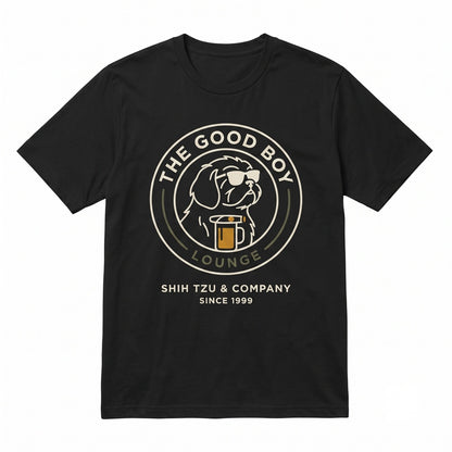 Funny Shih Tzu Drinking Beer Sarcastic Dog Meme Pet Mom Dad Lovers Gift Unisex TShirt