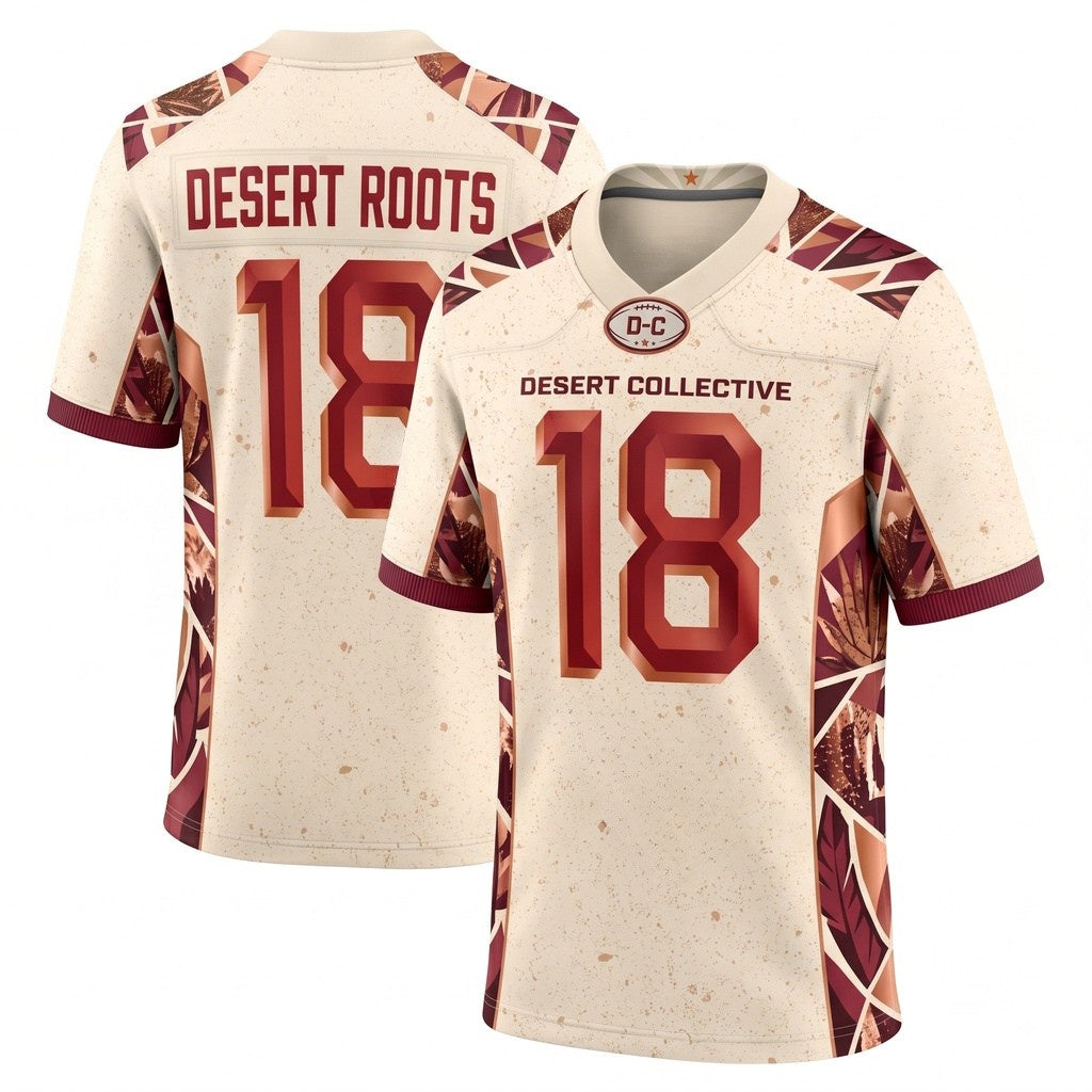 Unisex Game Day Athletic Football Fan Jersey - Lightweight Breathable Mesh Stitched Sports Shirt