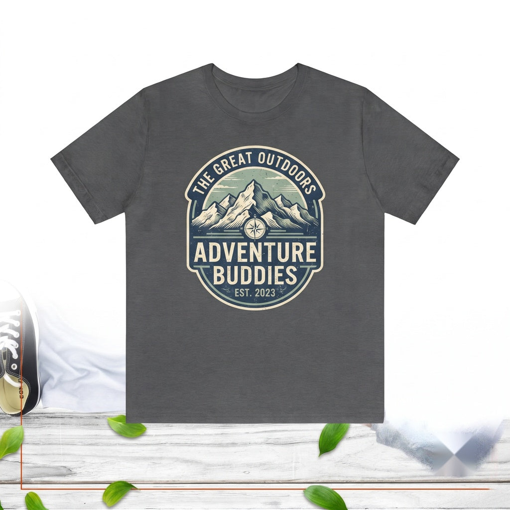 Adventure Buddies Matching Vacation Travel Unisex TShirt