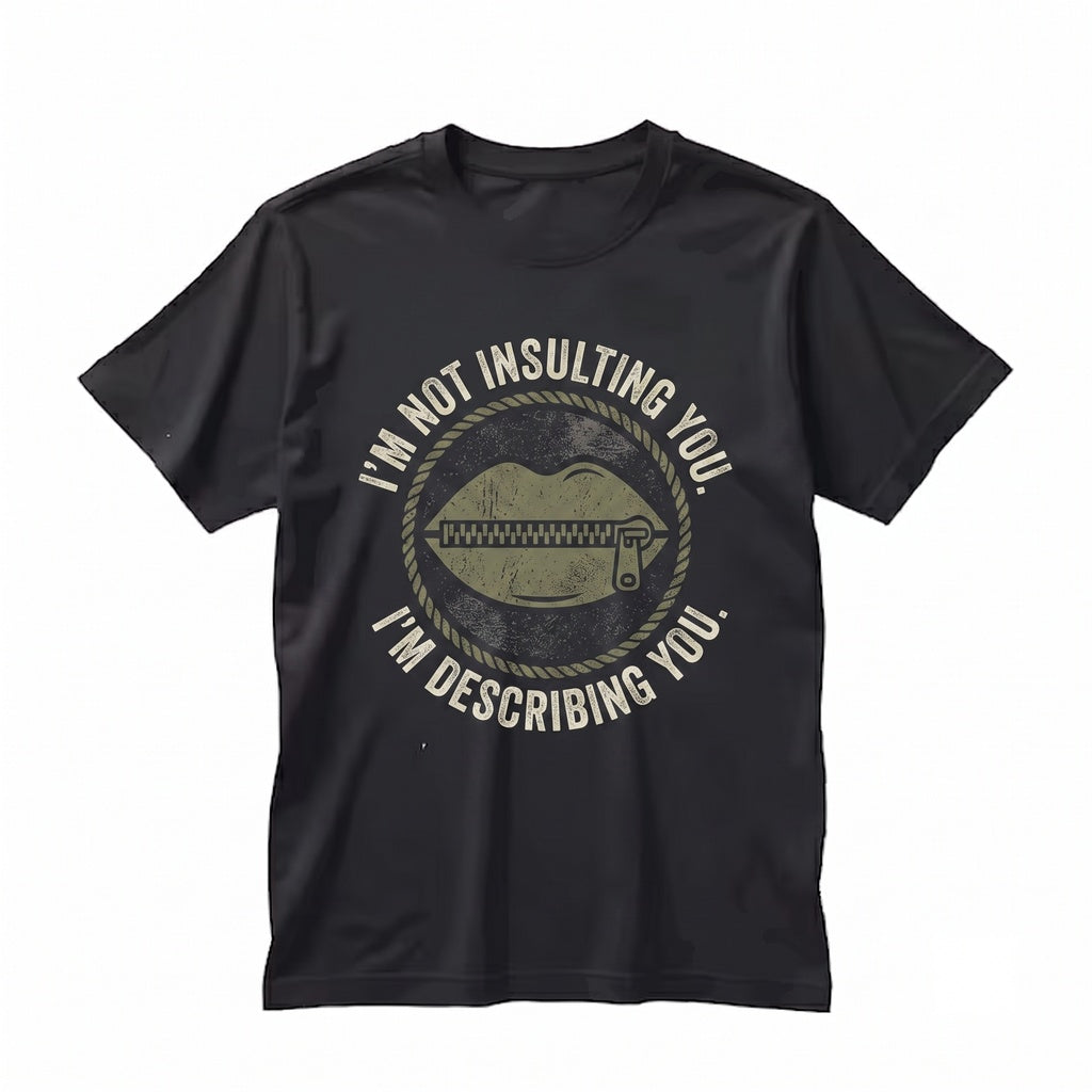 I Am Not Insulting You Offensive Sarcastic Rude Humor Birthday Gift For Friend Brother Unisex TShirt