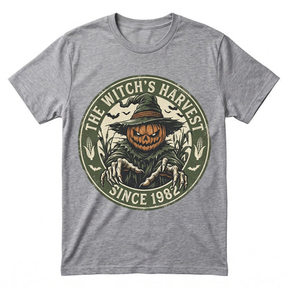 Creepy Pumpkin Scarecrow Dark Cornfield Horror Aesthetic Claws Halloween Gift Unisex TShirt