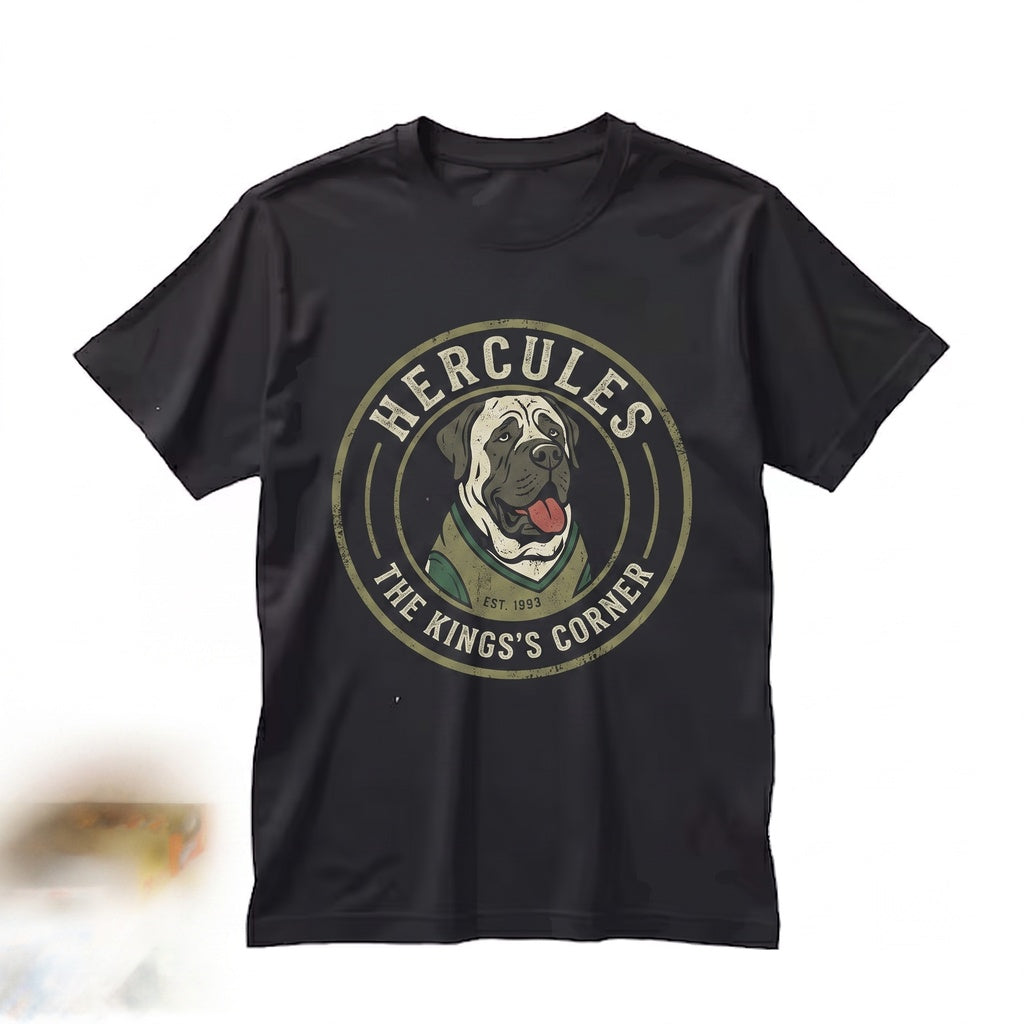 Hercules The Beast Sandlot Dog Retro 90s Baseball Movie Graphic Vintage Cotton Apparel Unisex TShirt