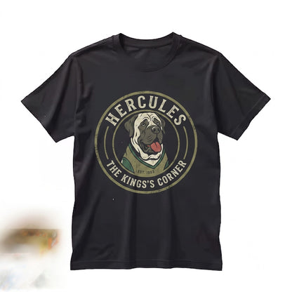 Hercules The Beast Sandlot Dog Retro 90s Baseball Movie Graphic Vintage Cotton Apparel Unisex TShirt