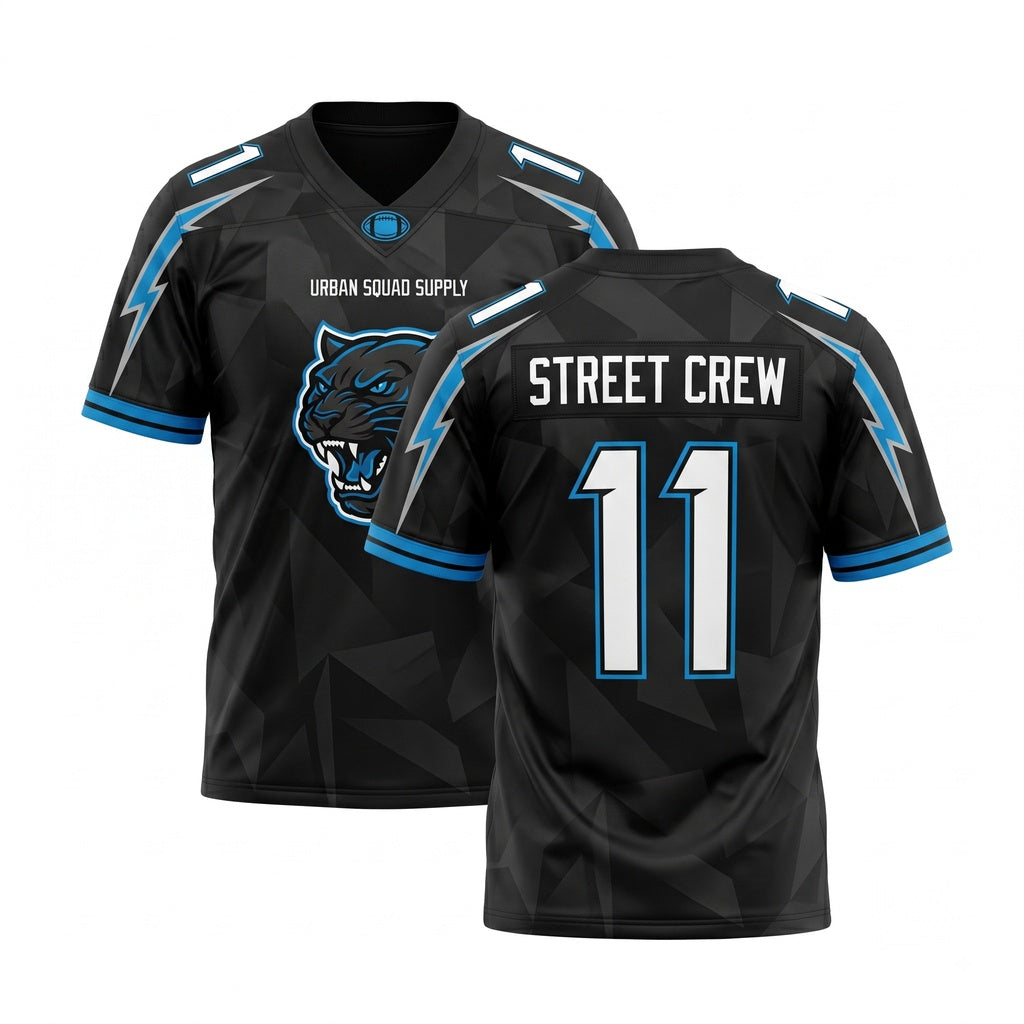 Unisex Breathable Stitched Football Fan Jersey - Lightweight Game Day Athletic Shirt