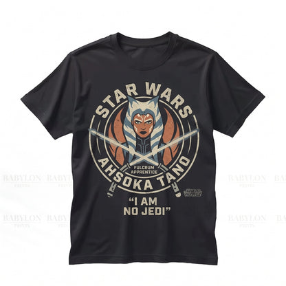 Vintage Ahsoka Tano Im No Jedi Retro Rebel Sci-Fi May Fourth Graphic Unisex TShirt
