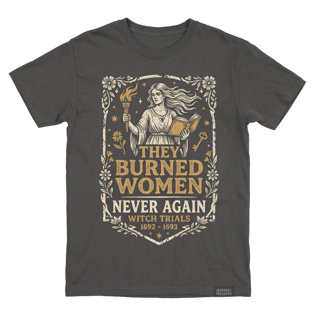 They Didnt Burn Witches Feminist Womens Rights Gift Witchy Unisex TShirt