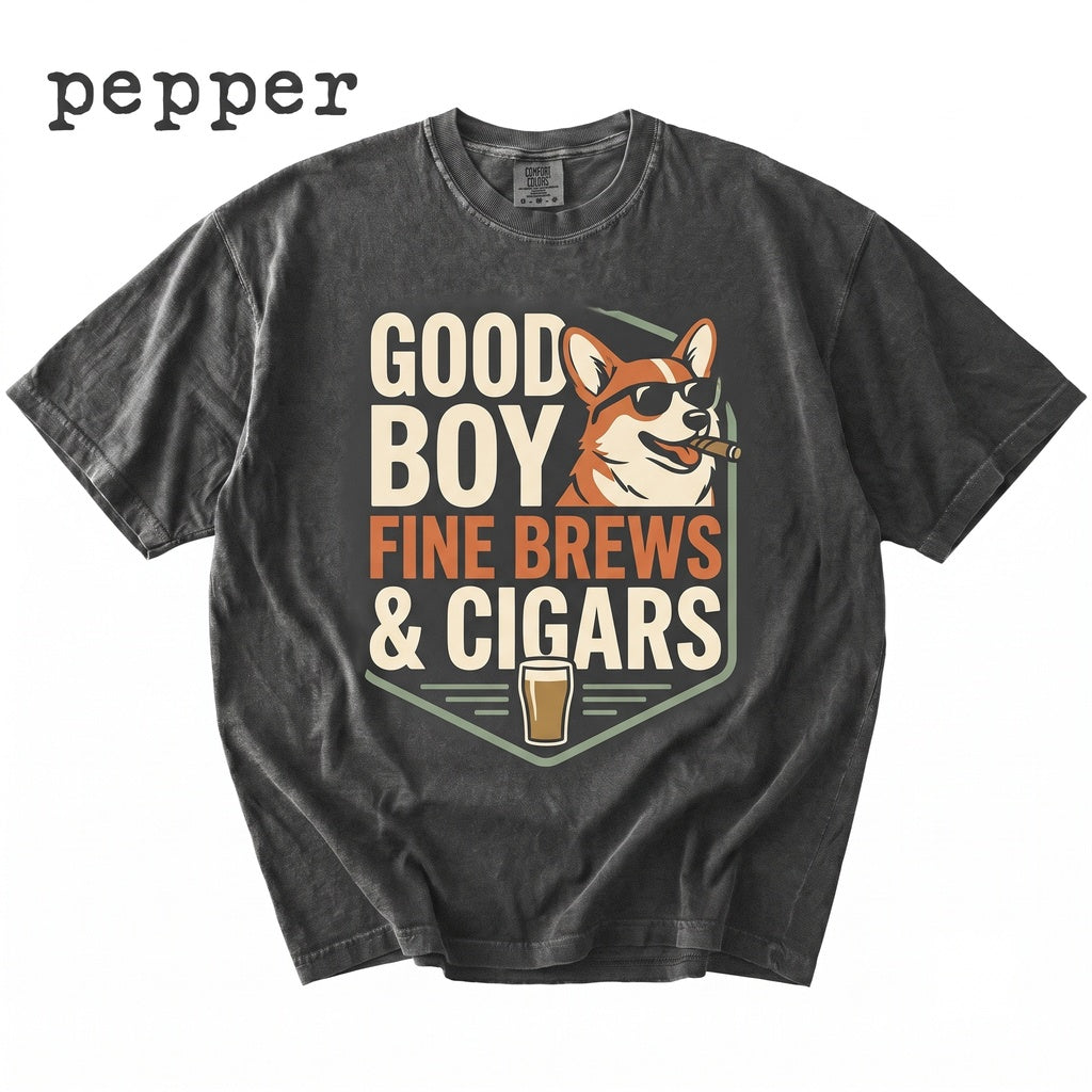 Corgi Drinking Beer Funny Sarcastic Dog Meme Pet Mom Dad Lovers Gift Unisex TShirt