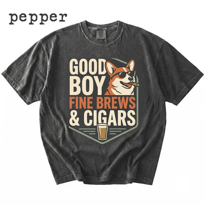 Corgi Drinking Beer Funny Sarcastic Dog Meme Pet Mom Dad Lovers Gift Unisex TShirt