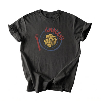 Gnocchi Italian Pasta Graphic Foodie Apparel Unisex TShirt