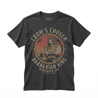 Classic Hyborian Warrior Retro Fantasy Novel Graphic Novelist Fan Apparel Unisex TShirt
