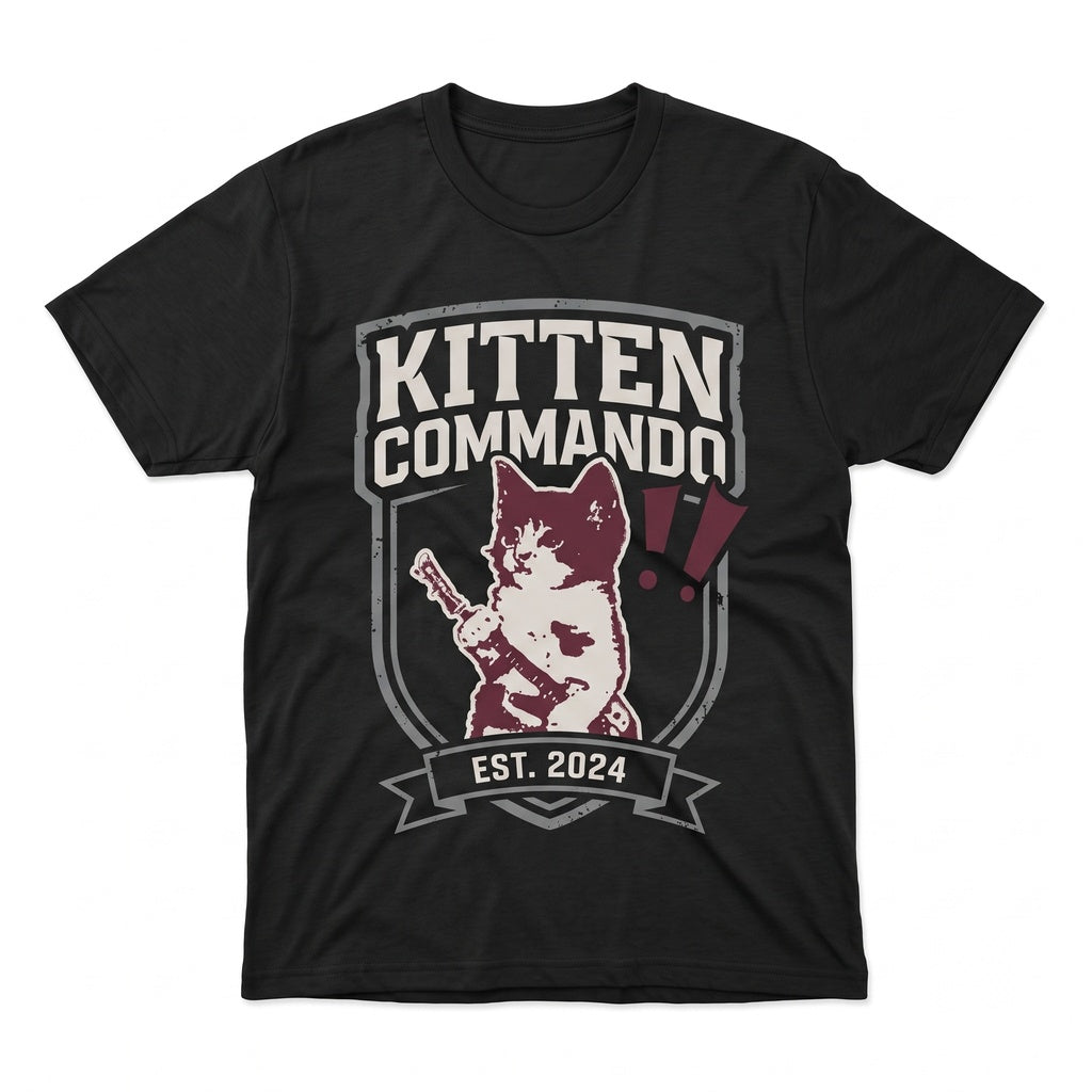 Vintage Y2k Rock and Roll Electric Guitar Kitty Music Lover Gift Cool Animal Band Funny Unisex TShirt