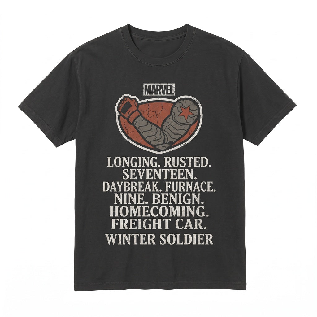 Vintage Bucky Barnes Retro Graphic Superhero Assassin Apparel, 1940s Comic Fan Merchandise, Cotton Unisex TShirt