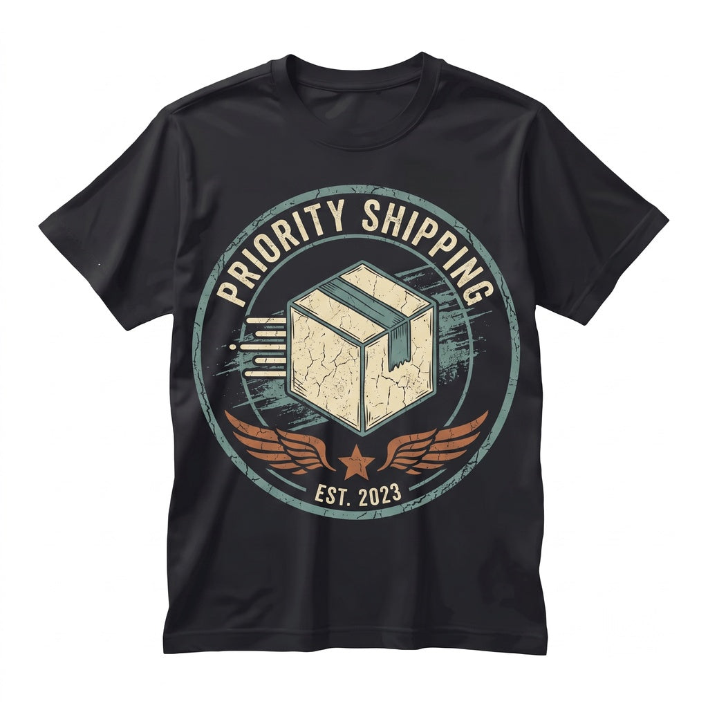 Upgrade Fast Delivery Priority Mail Express Rush Fee Service Unisex TShirt