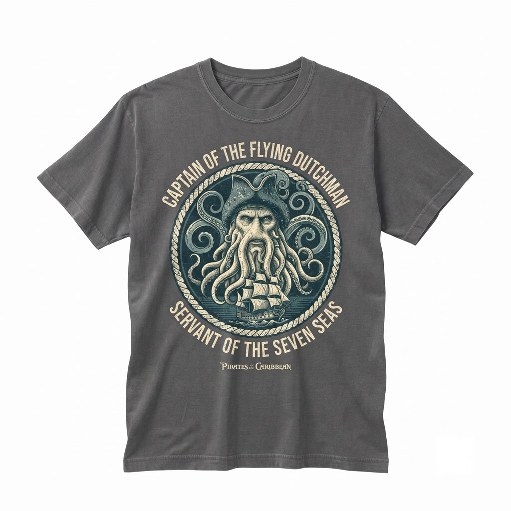 Legendary Captain Ocean Ghost Fantasy Movie Adventure Apparel Unisex TShirt