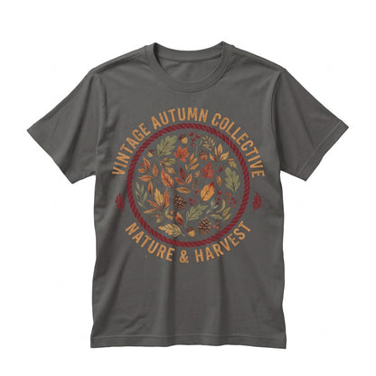 Vintage Retro Autumn Fall Collegiate Varsity Halloween Unisex TShirt